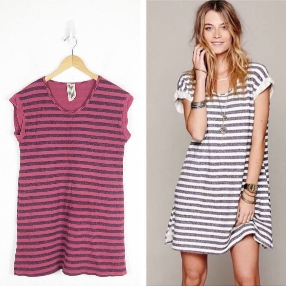 Free People Size Extra Small Shirt Dress Oversized